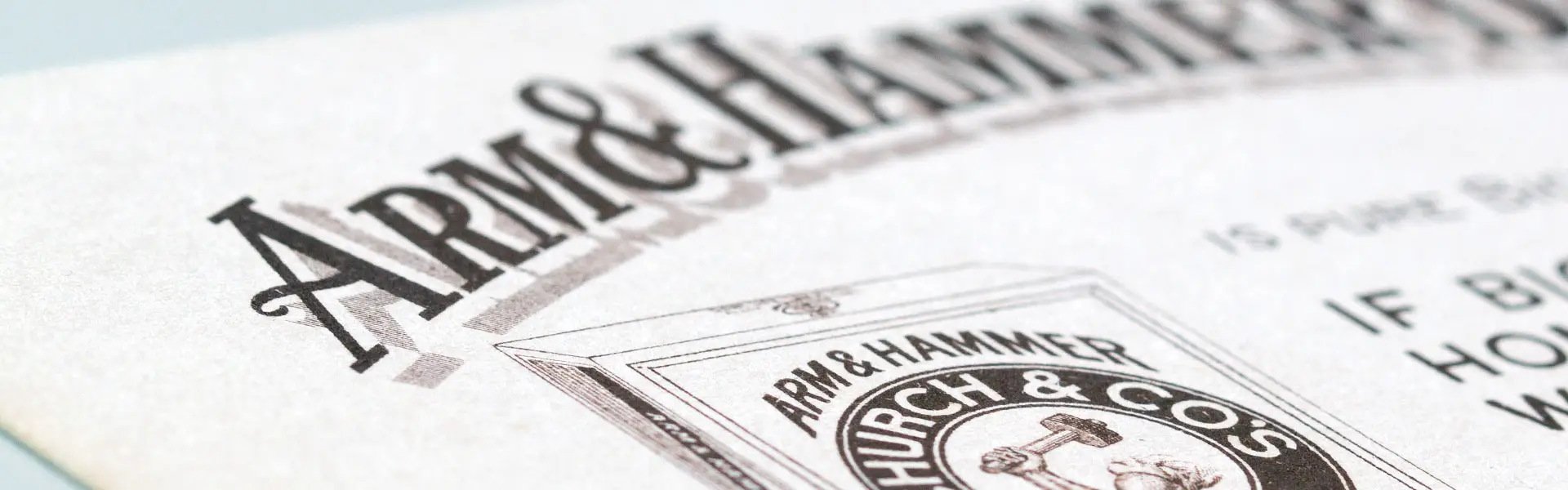 Company History Church & Dwight Arm & Hammer™