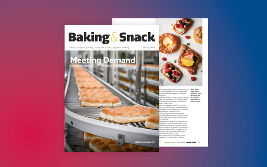 Baking and Snack Magazine Featured Article February 2026